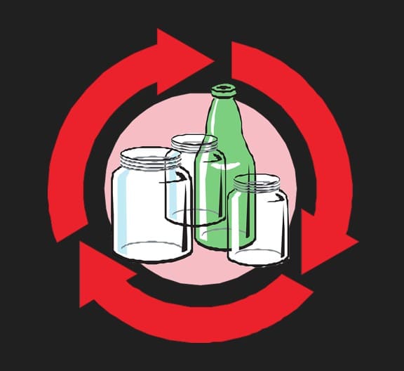 빈병분리하는이미지