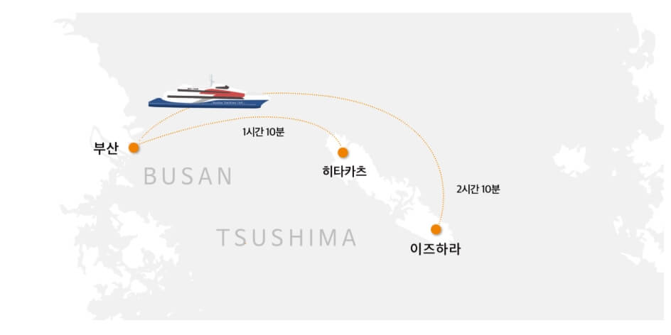 대마도 배편 요금 시간