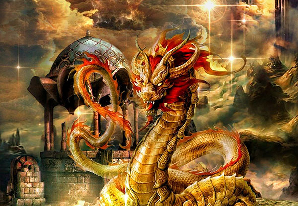 용 꿈 해몽, 용이 나는 꿈, 용과 관련된 꿈