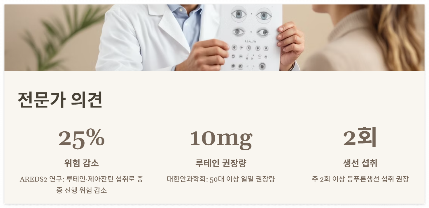 황반변성에 좋은 음식