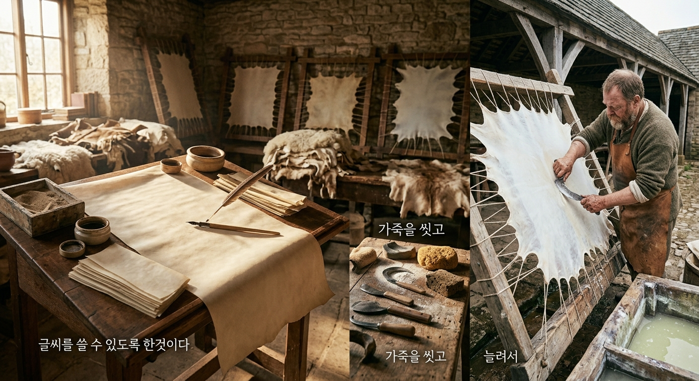 양피지의 역사, 종이가 널리 쓰이기 전에는 무엇에 기록했을까