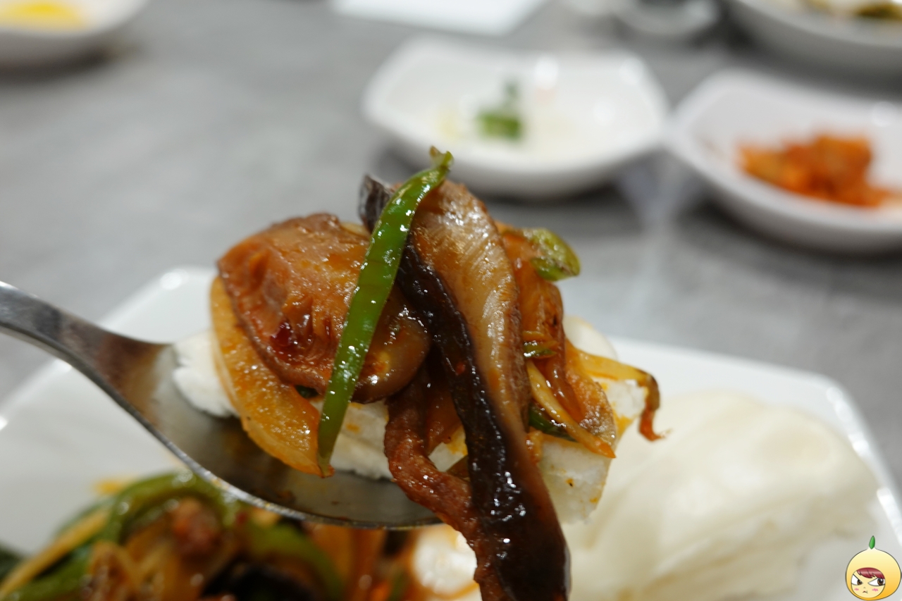 고추잡채 근접샷