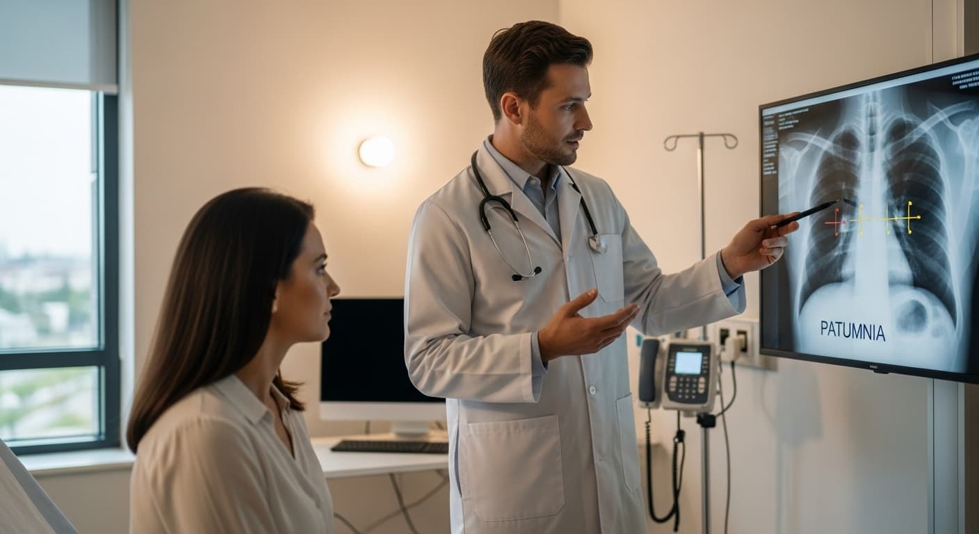 폐렴 원인, 세균 감염이 가장 흔합니다