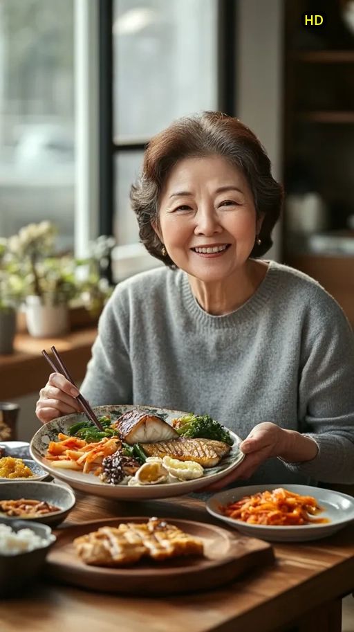 그릇에 덜어 일정량만 식사하는 사람