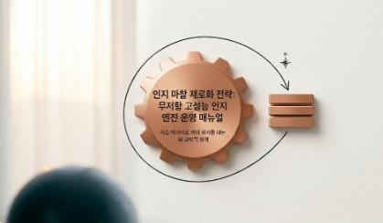 무저항 인지 최적화 공정 및 본깨적 시스템 마찰 계수 제로 운영 매뉴얼 도식