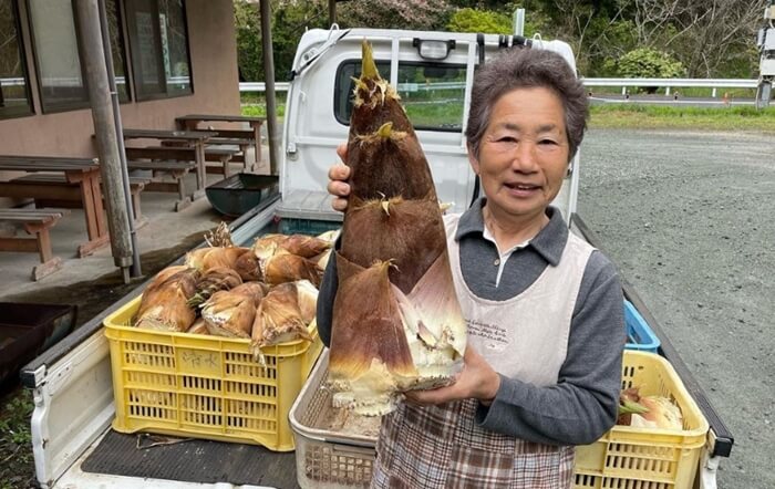 할머니-죽순