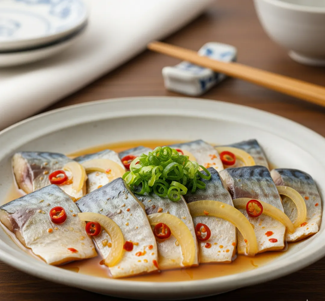 전갱이 초절임 레시피 정보 이미지