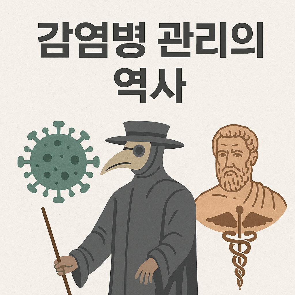 감염병 관리의 역사 썸네일 이미지
