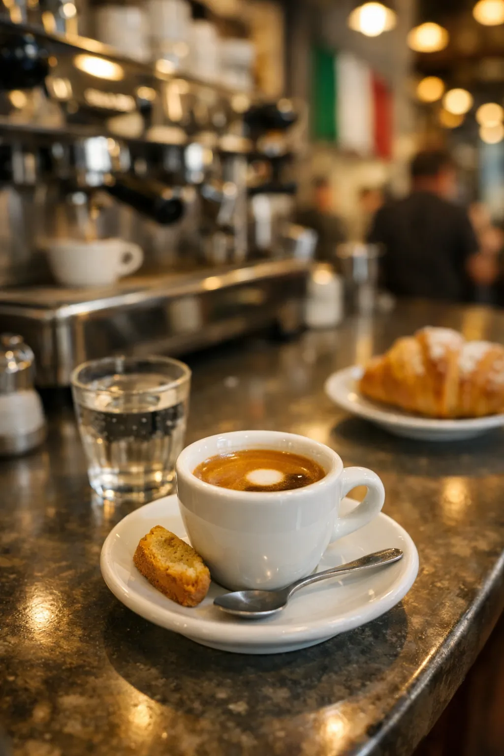 이탈리아 에스프레소 문화 (바리스타, 카페, 커피향)