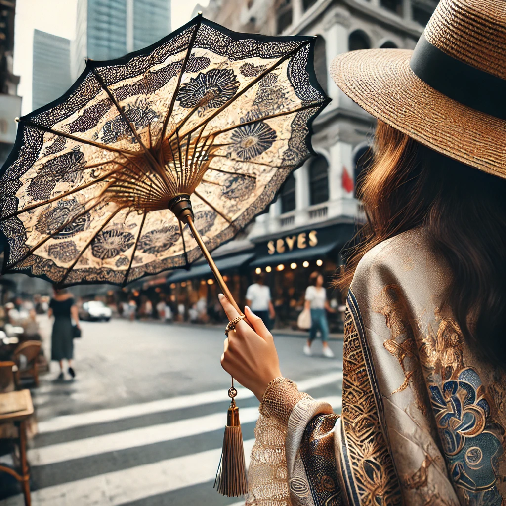 여름 필수품으로서의 양산