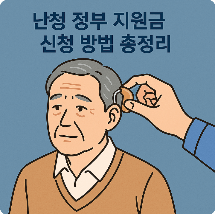 난청 의료기 보청기 구입 정부 지원금