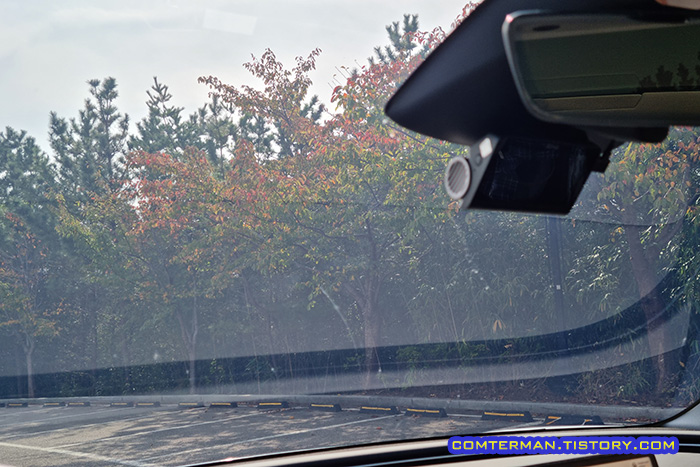 전면 유리 틴팅 헤이즈 현상