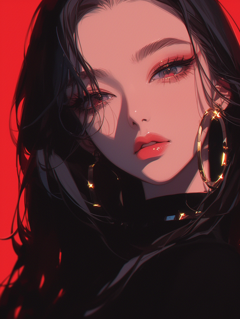 가수 일러스트