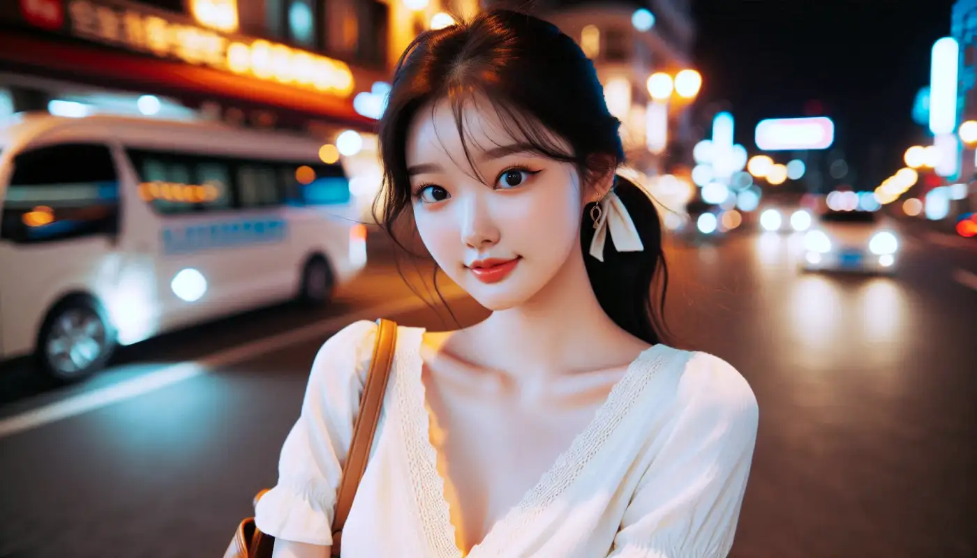 치앙마이-여행시기-12월-관광하는-여성의-모습