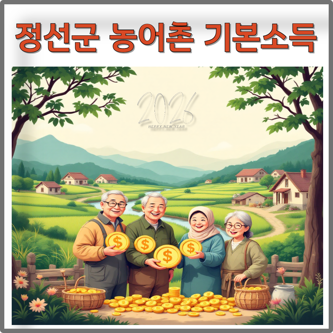 정선군 농어촌 기본소득 이미지
