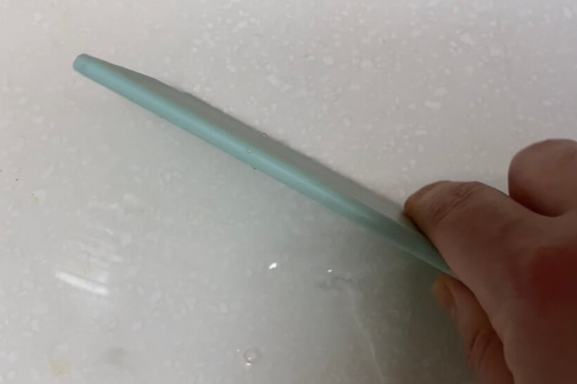 다이소-물기제거기-실제-스퀴지-사용-사진