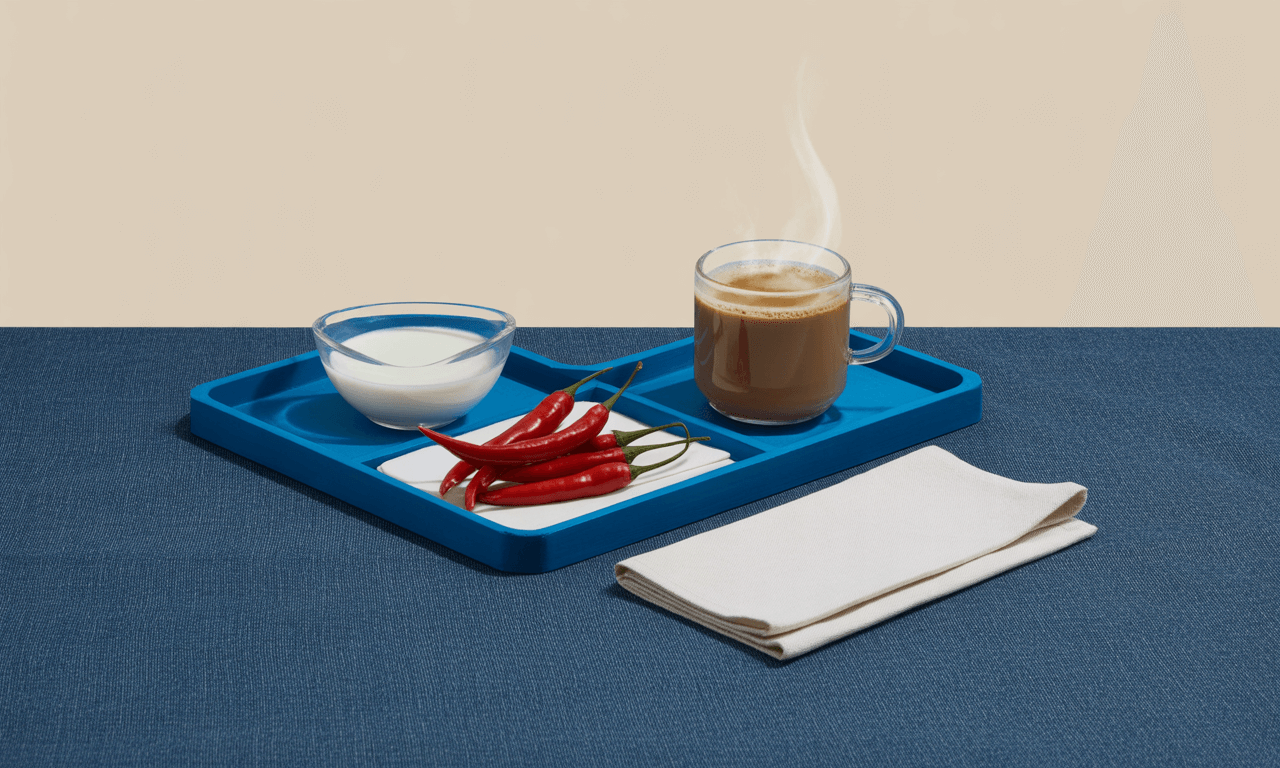 과민성대장증후군-커피-고추-사진