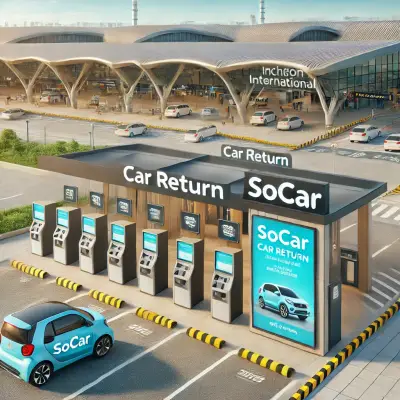 쏘카 인천공항 반납