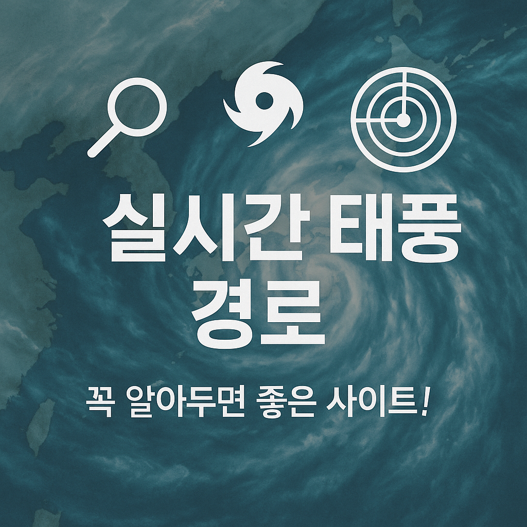 실시간 태풍 경로 사이트