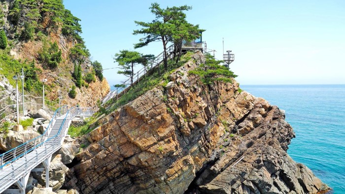 강릉 정동심곡바다부채길