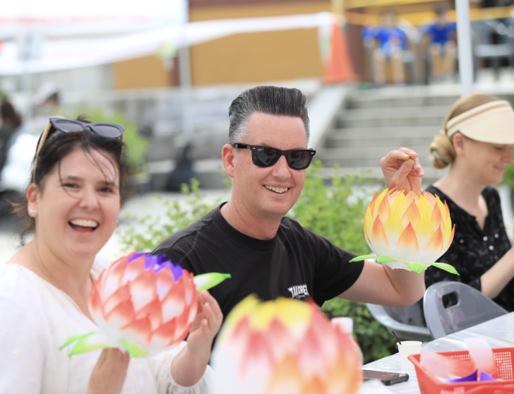 연등회 외국인 등 만들기 행사