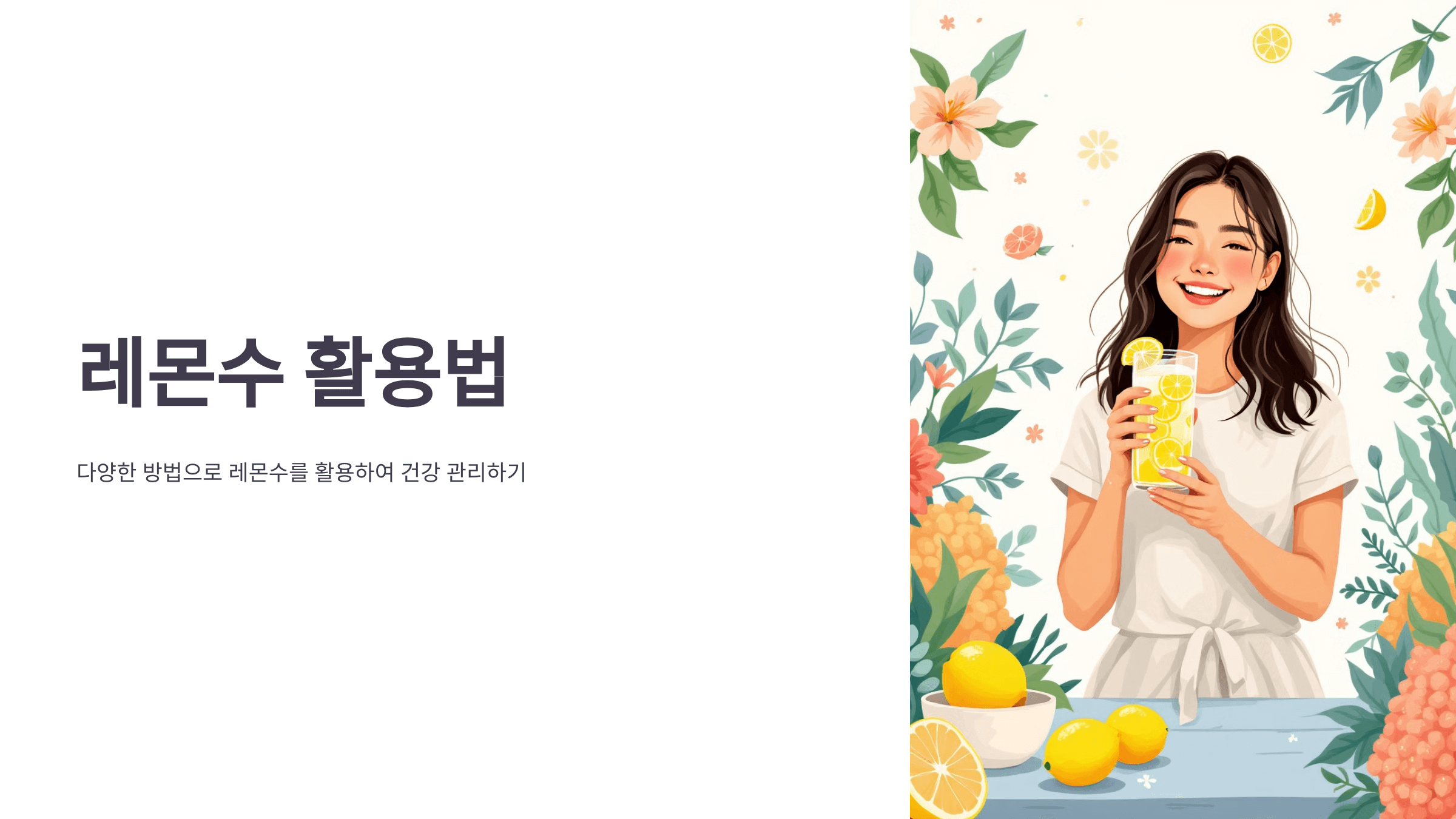 레몬수와 관련된 사진입니다.