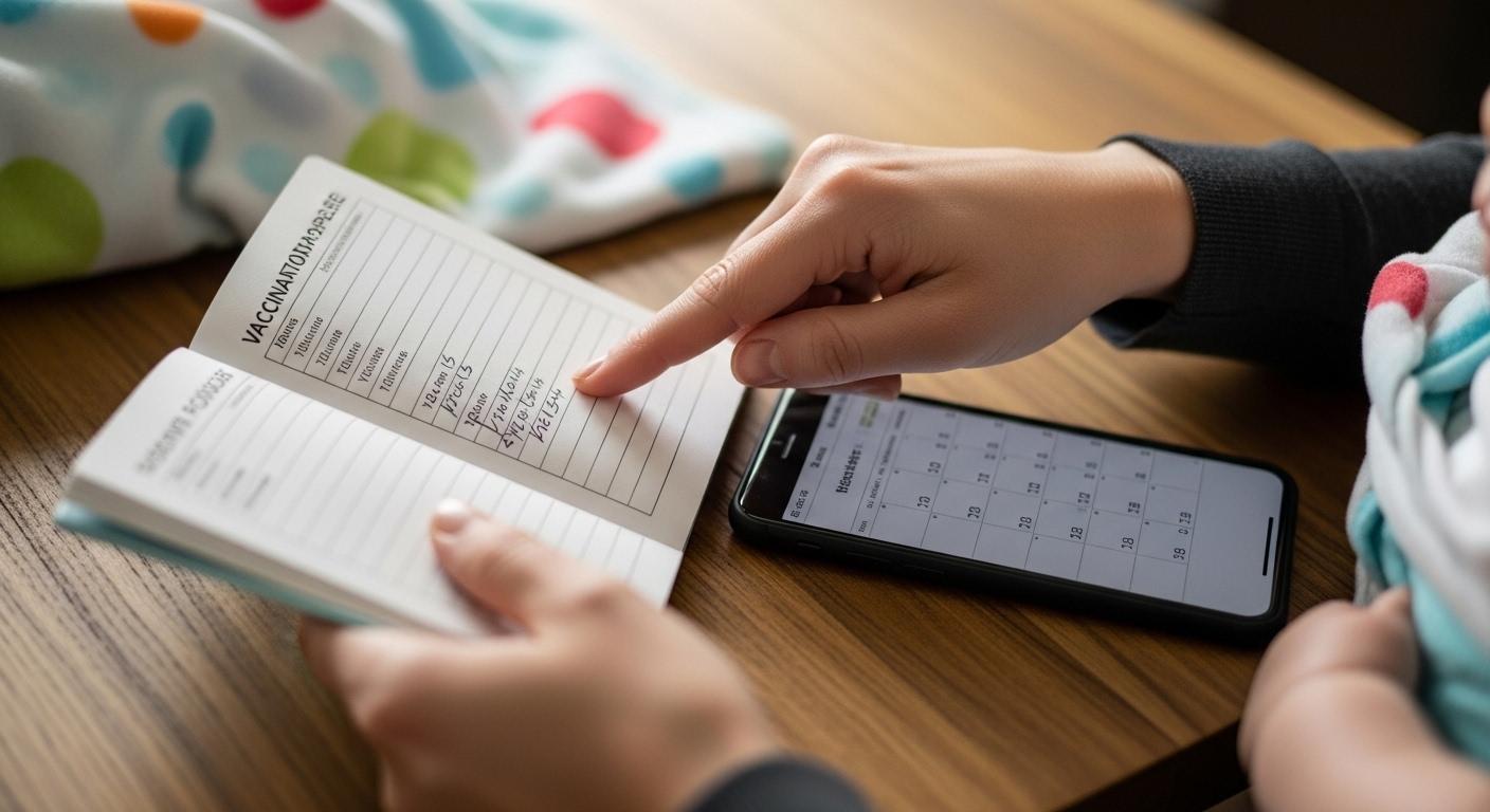 아기 예방접종 시기 조회