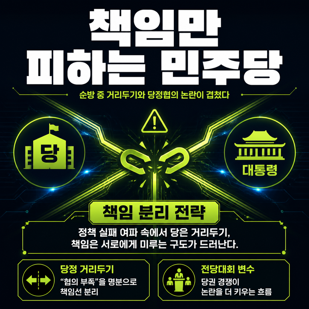 책임만 피하는 민주당