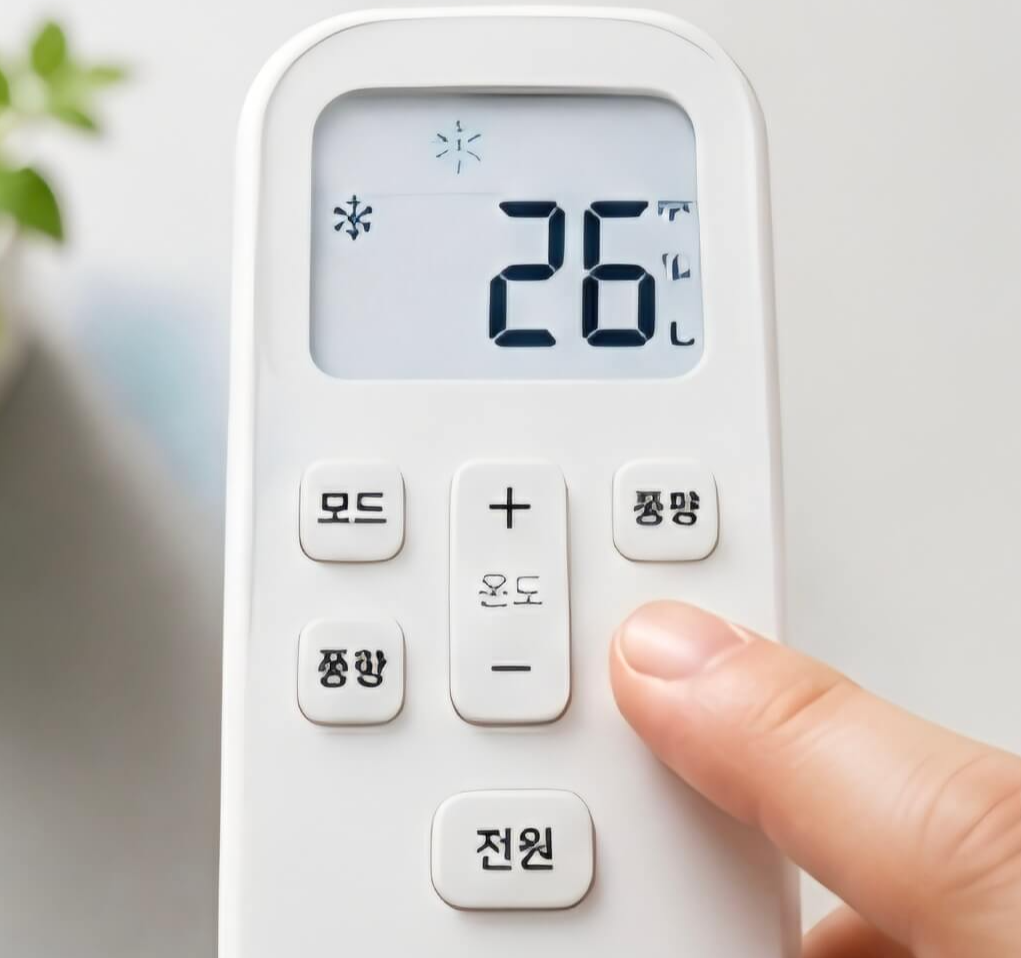 에어컨 26도 vs 24도 전기세 얼마나 차이 날까? 가장 경제적인 설정온도 총정리
