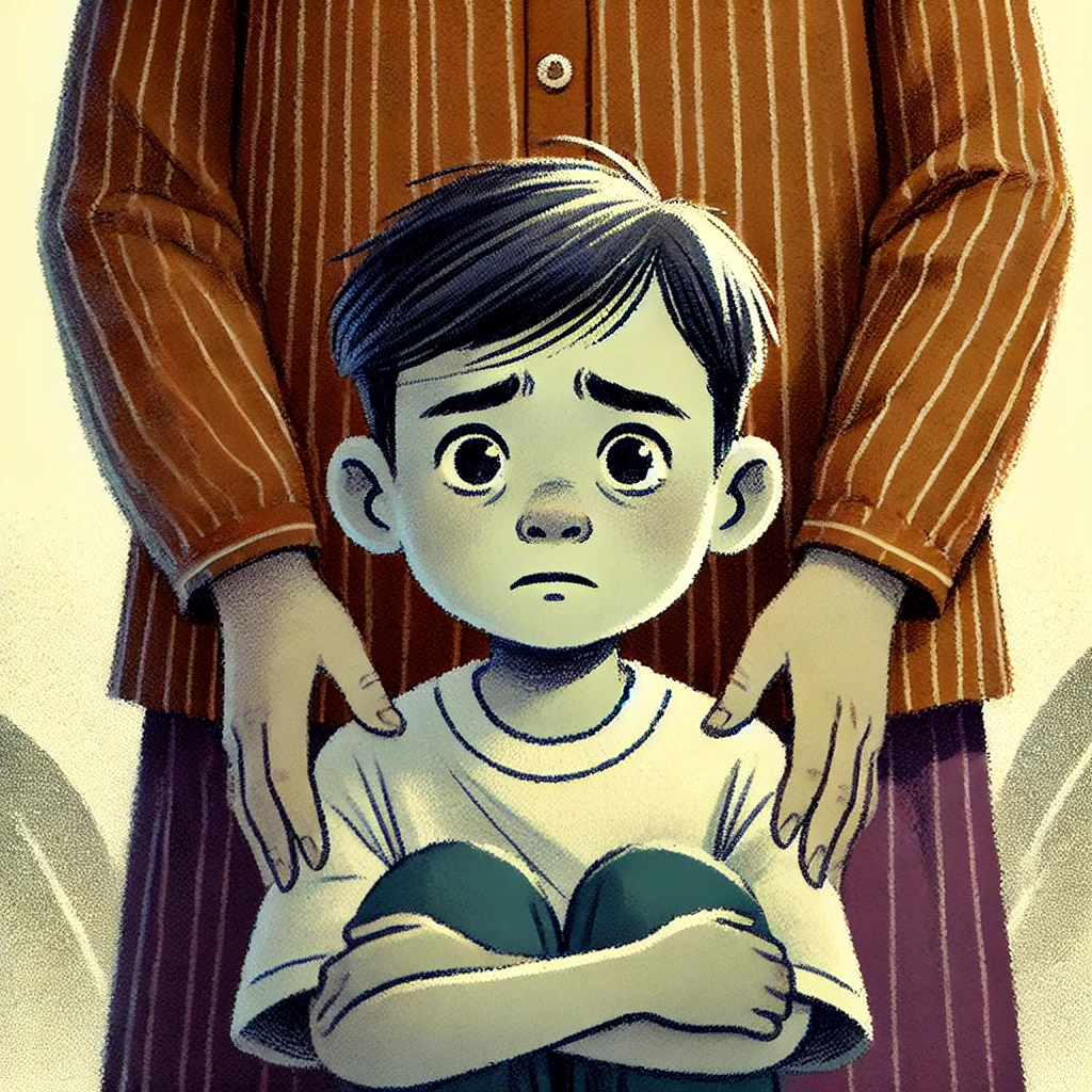 불안해 하는 아이
