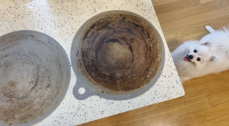 자주 인덕션 매트 사진입니다.