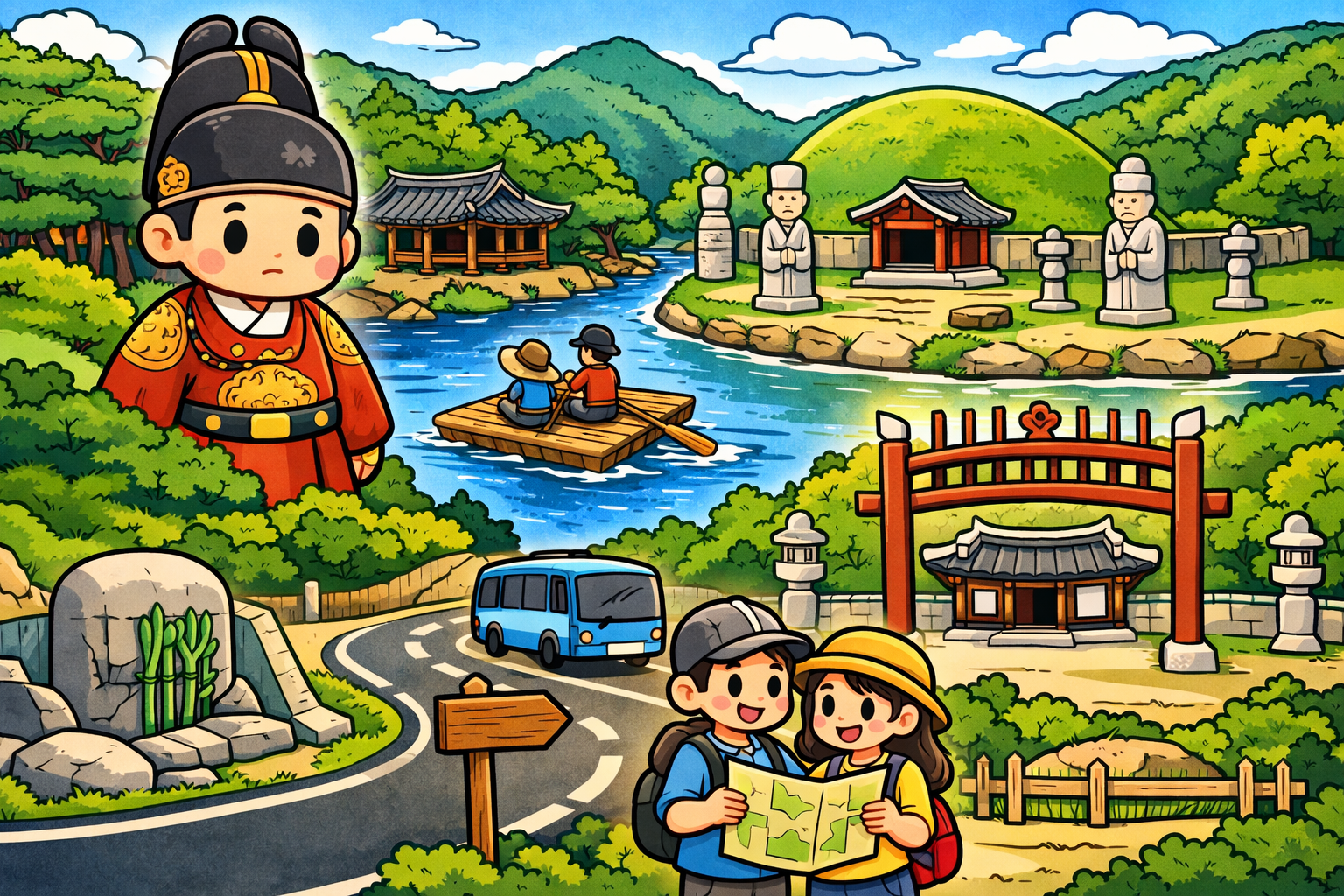 영월 단종 장릉 가는법 총정리|노산군 단종 산소 위치와 청령포 여행 코스 관련 사진