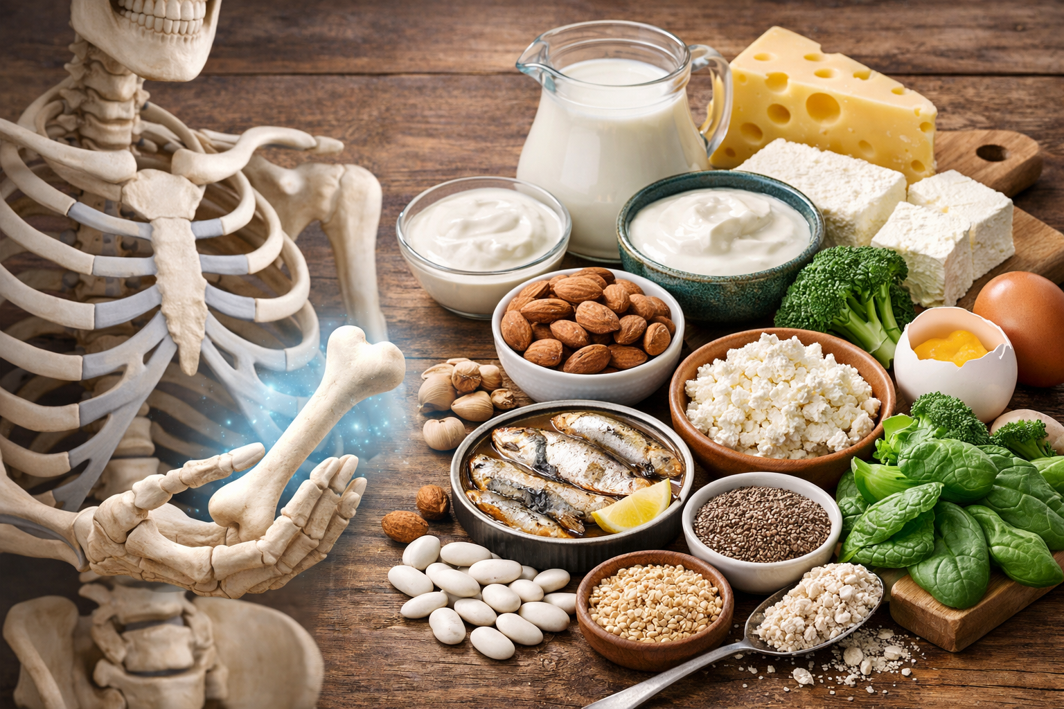 칼슘 흡수 잘되는 음식