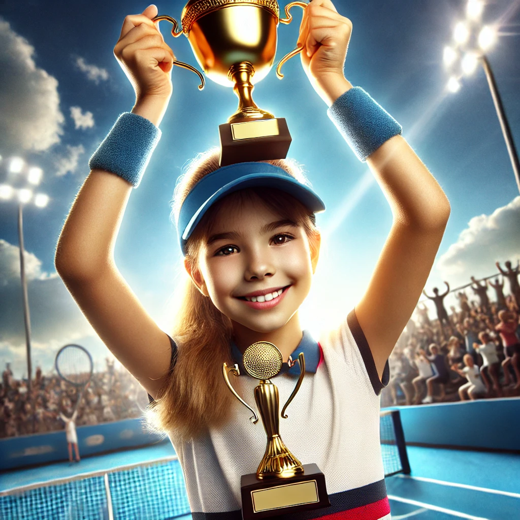 10대 테니스 꿈나무 성공전략에 관한 사진