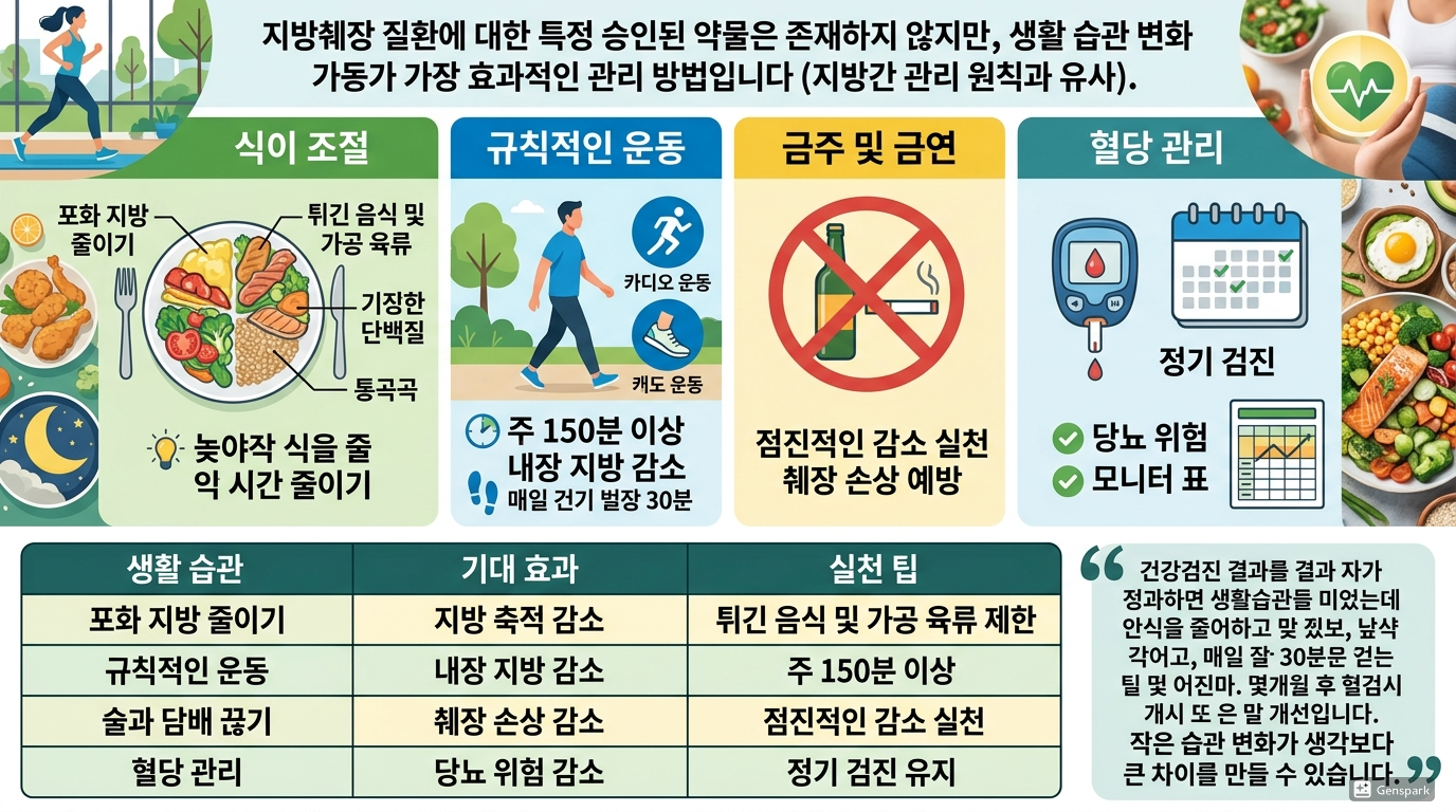 지방췌장 관리와 생활습관 개선법