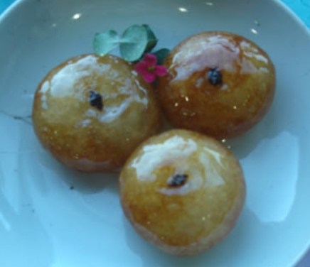 한국의 떡 종류 우메기떡(개성주악)