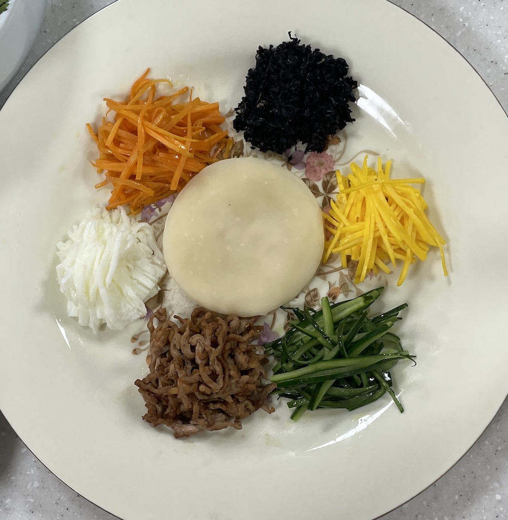 한식조리기능사 실기시험 준비 - 칠절판 - 완성 작품