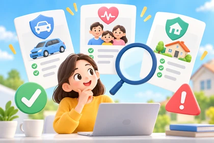 보험 비교 전 견적 조건을 살펴보는 모습9