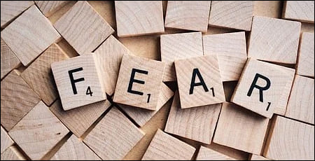 fear 스펠링 카드