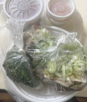 더덕순대국포장