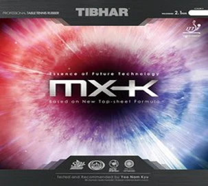 [티바 TIBHAR] MX-K (경도47.5도)- 탁구러버&#44; 적색(47.5도)2.1mm