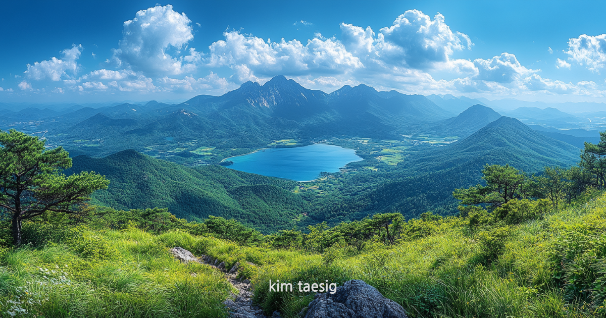 가리산의 사계절