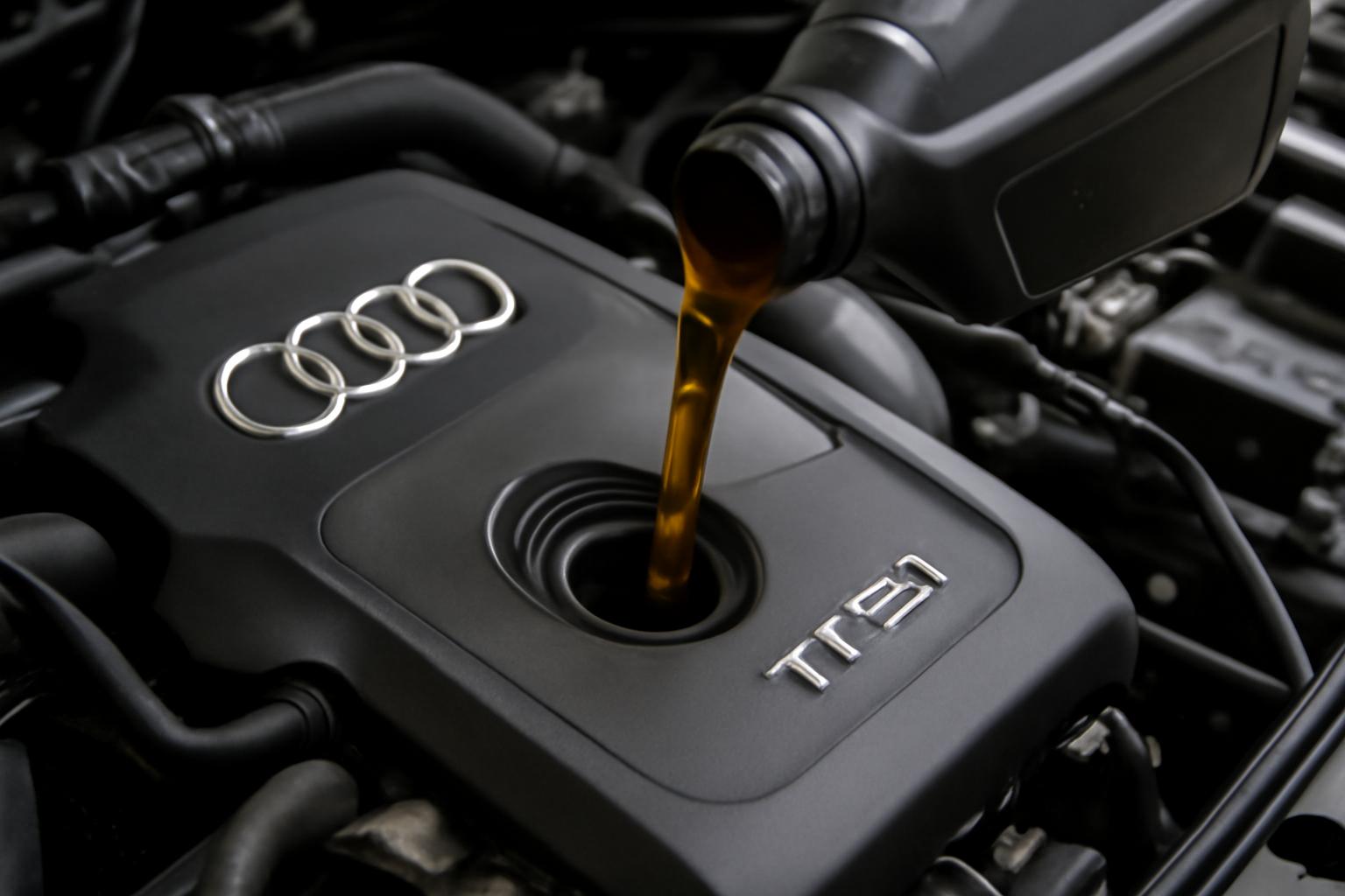 아우디 엔진오일 보충