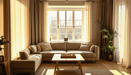 실내커튼_여름철전기세절약