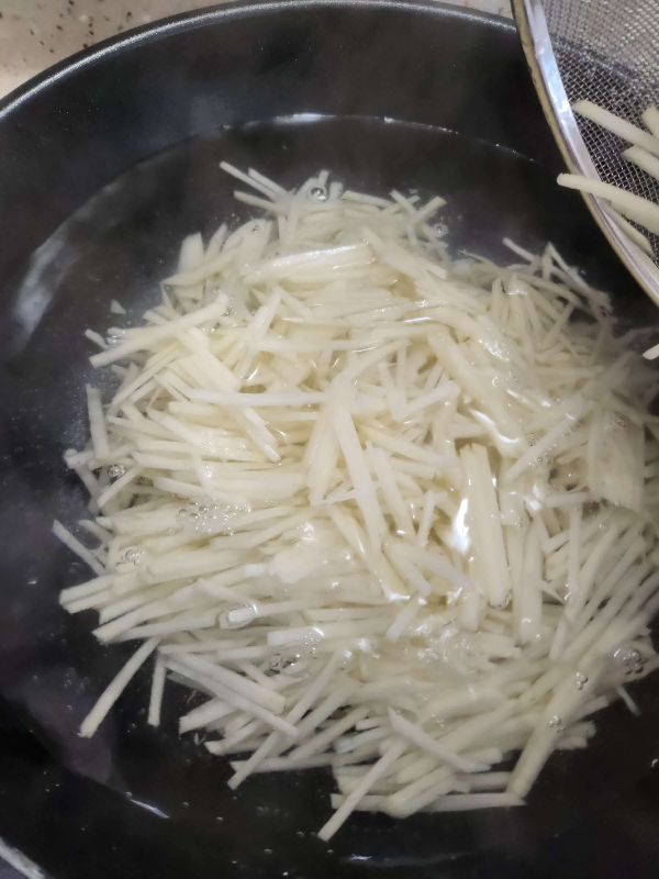 감자채볶음만드는법