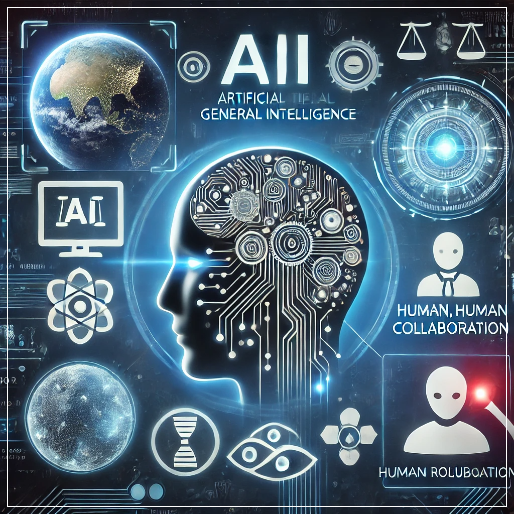 미래의 AI를 나타낸 이미지