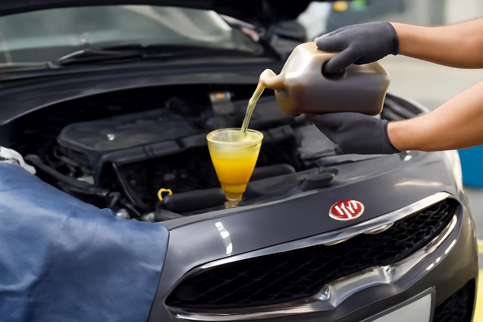 기아 오토큐 엔진오일 교환가격