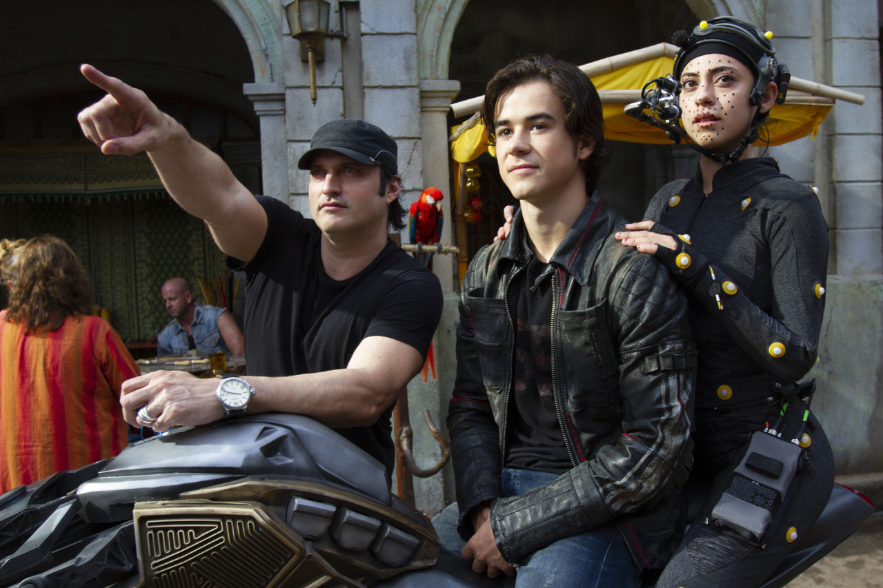 주인공의 모션캡처 장면