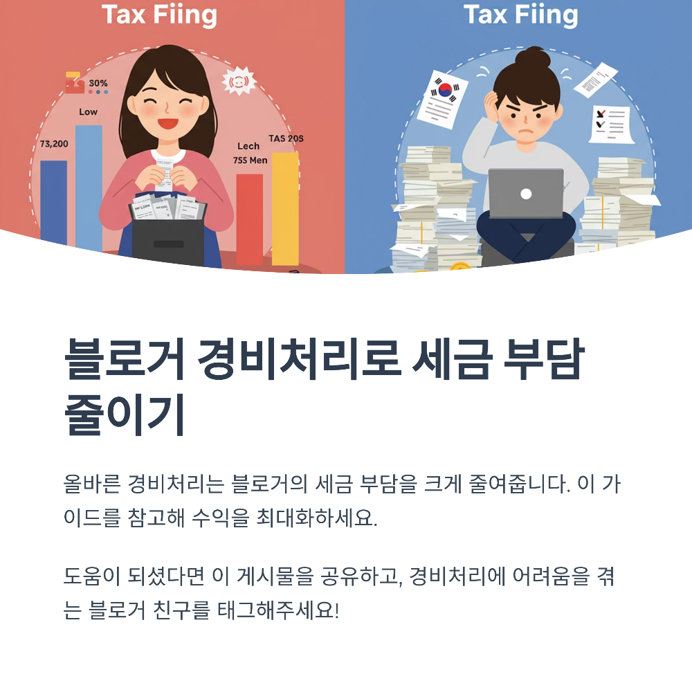 💰블로그 운영비 경비처리 완벽 가이드