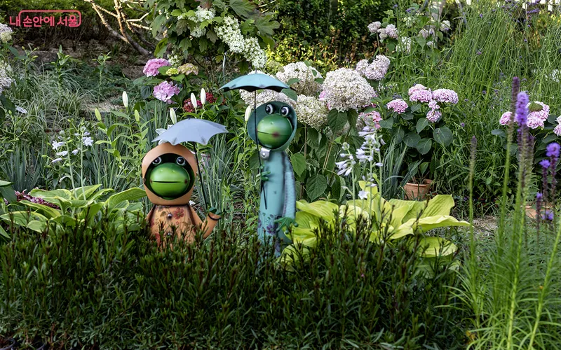 초안산수국동산